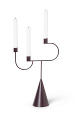 ferm-living-kandelaar-dark-aubergine-candelabra-nordicliving