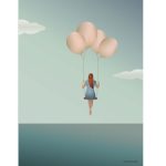 Vissevasse Poster Balloon Dream